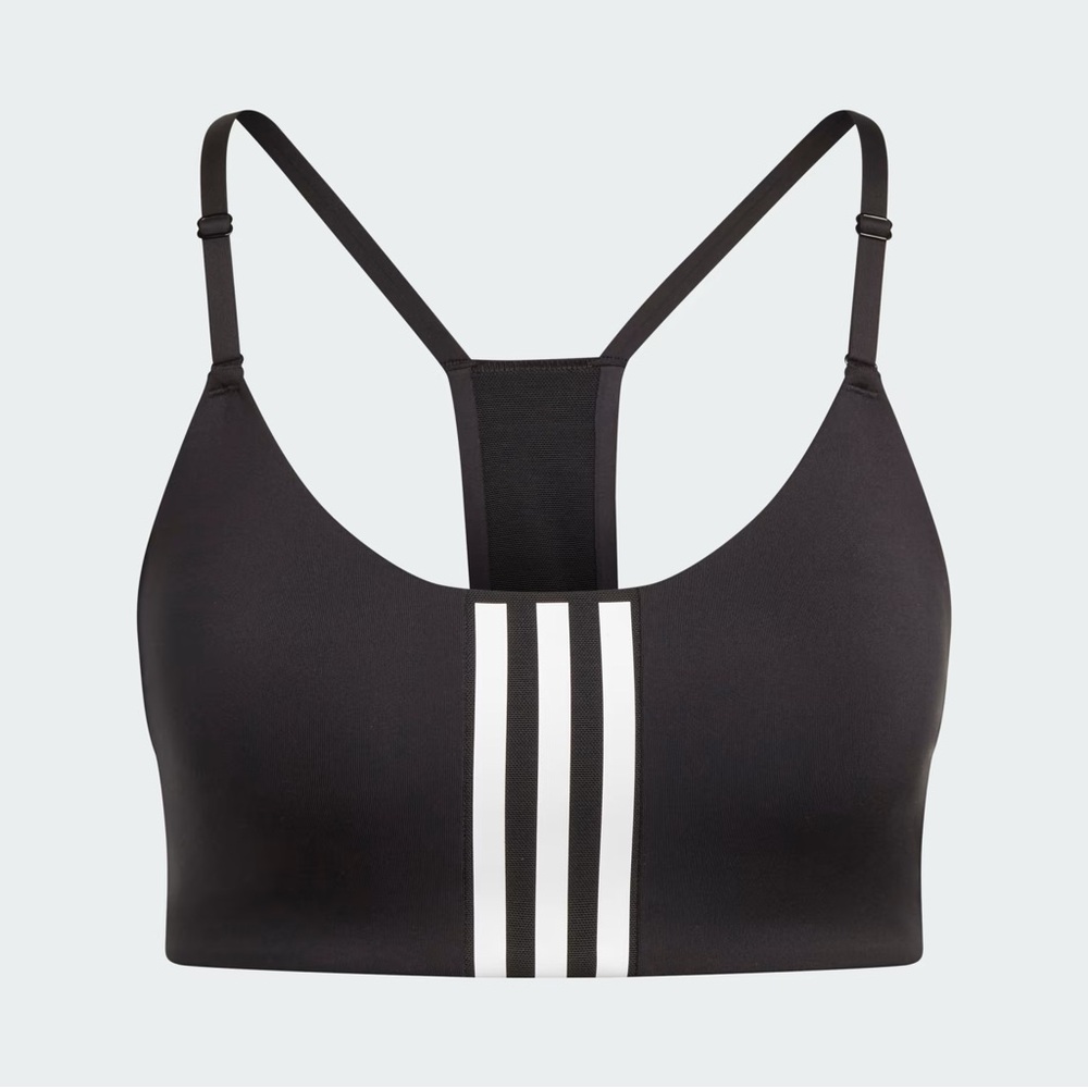 NEW! ADIDAS Aeroimpact Training Light-Support Sports Gym Workout Bra Top 2X PLUS